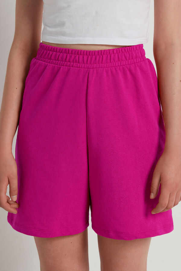 Fleece Bermuda Shorts with Pockets Tezenis