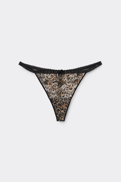 String met Tangaheupbandjes Iconic Leopard