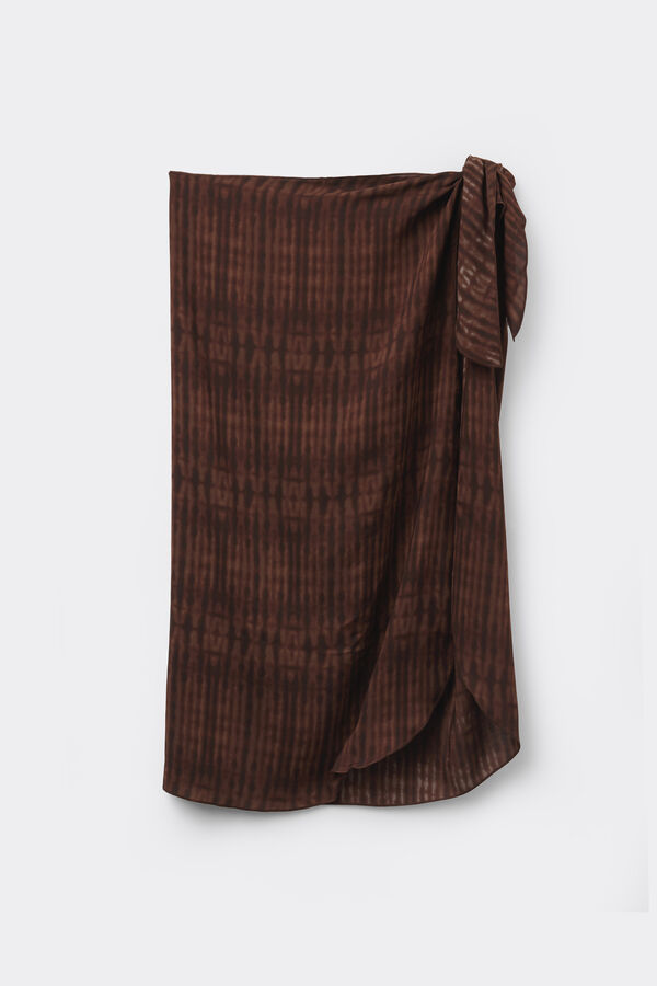 P&aacute;reo Midi em Tecido de Viscose  