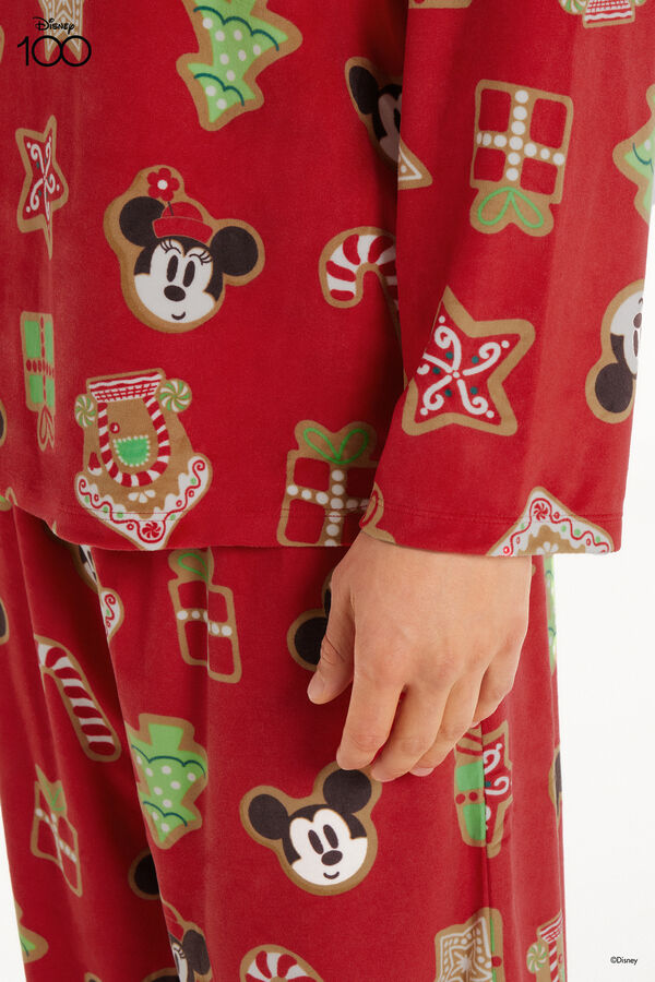 Dlouhé Pánské Pyžamo z Mikroflísu Potisk Disney  