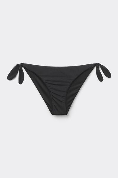 Recycled Microfibre Tie Bikini Bottoms
