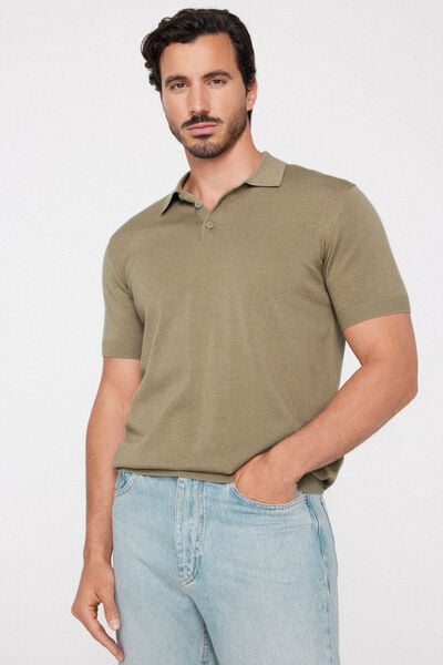 Polo Mezza Manica in Cotone
