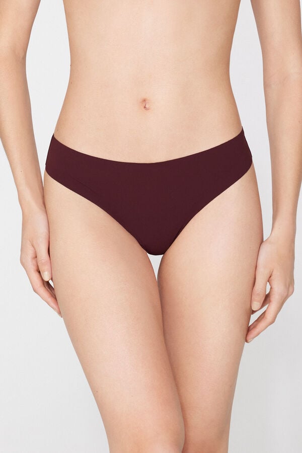 Nahtloser Brazilian Slip aus Mikrofaser  