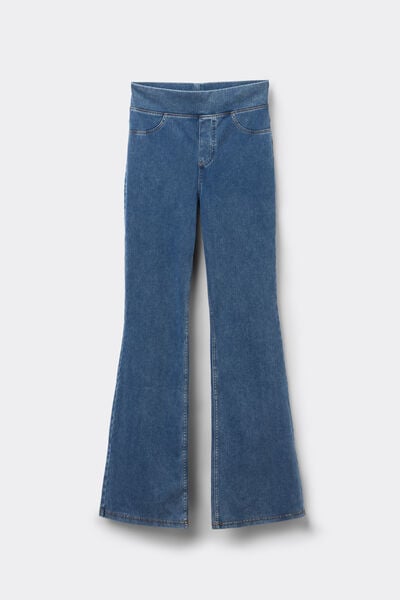 Pantaloni Flare Denim Extra Stretch
