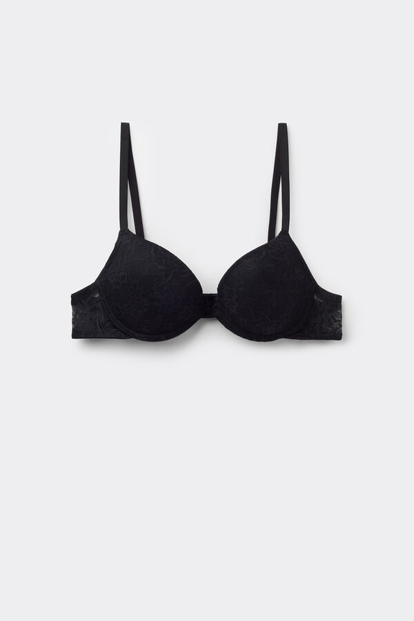 Reggiseno Super Push-up in Pizzo Riciclato Los Angeles  