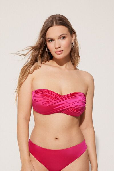 Sujetador Bikini Bandeau Relleno Ligero Shiny Glam
