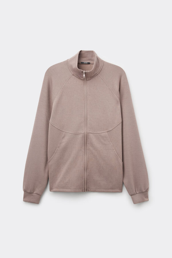 Felpa con Zip Costina Superior Softness  