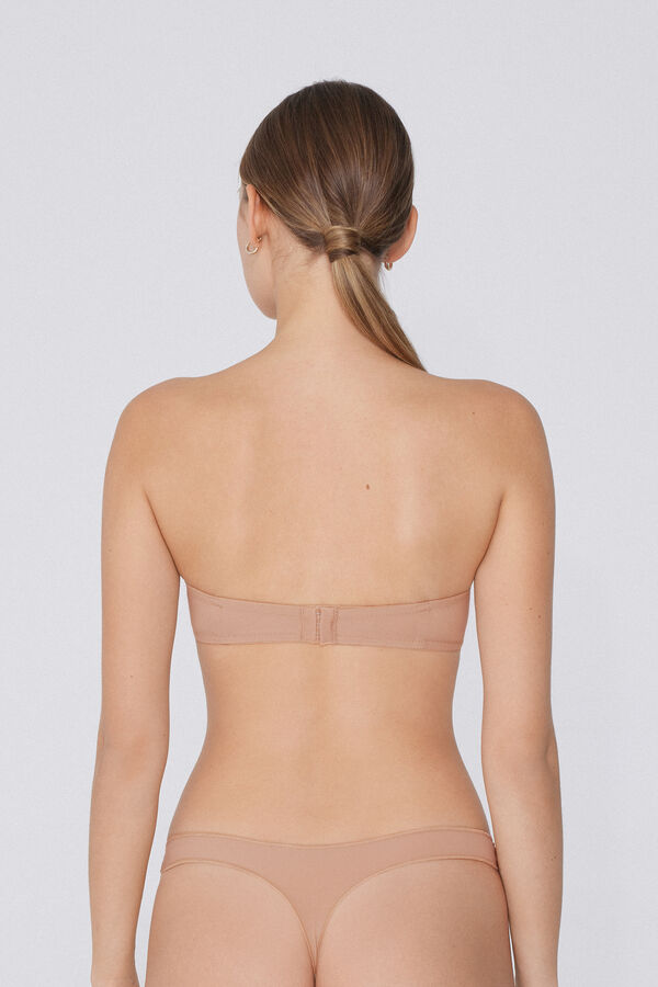 Madrid Super Padded Recycled Microfibre Bandeau Bra  