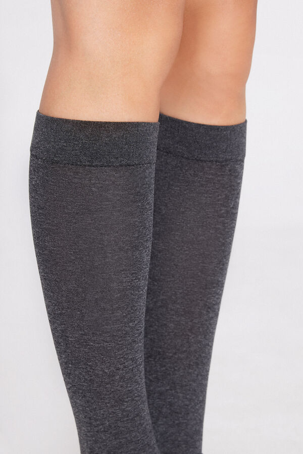 50 Denier Soft Microfibre Knee-Highs  