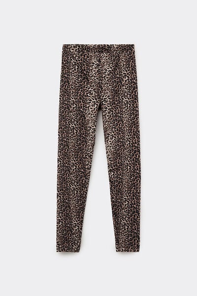 Printed Cotton Leggings