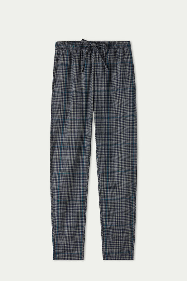 Long Flannel Trousers  