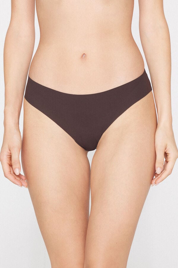 Laser-Cut Recycled Microfibre Knickers  