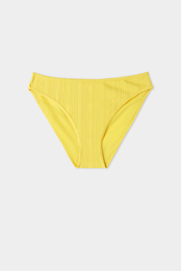 Recycled Ribbed Classic Bikini Bottoms  