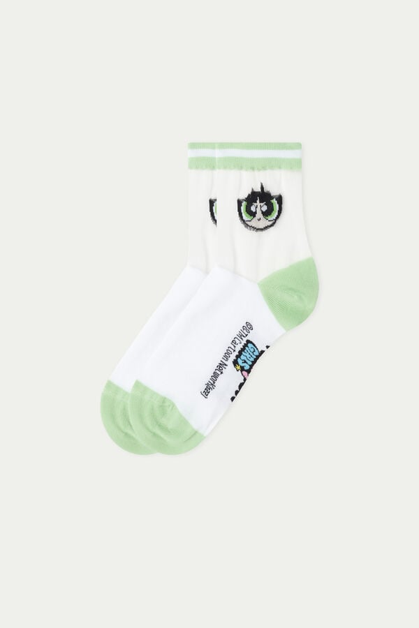 Krátké Bavlněné Ponožky s Potiskem Raketové Holky  