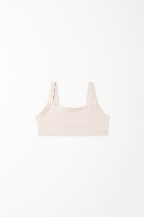 Brassiere Bimba Basic in Cotone  