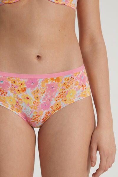 Printed Cotton French Knickers