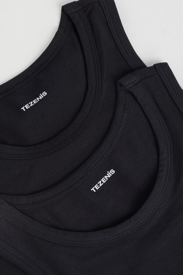 Multipack of 2x Unisex Cotton Camisole  