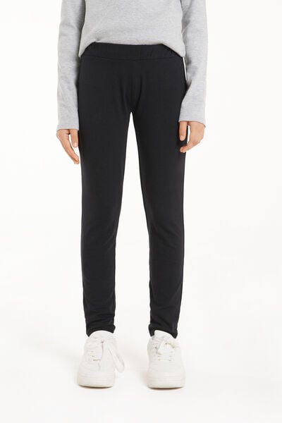 Leggings in Cotone Elasticizzato