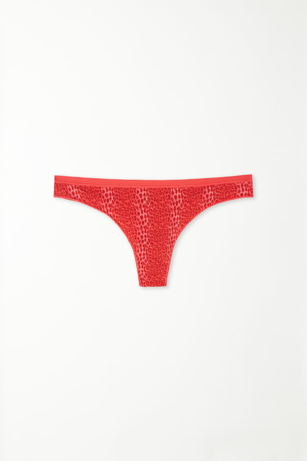 Printed Cotton Brazilian Briefs  