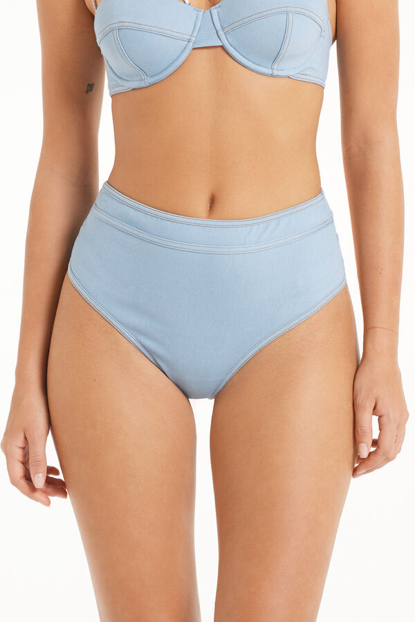 FRENCH KNICKERS HIGH GLAM DENIM - French Knickers - Women
