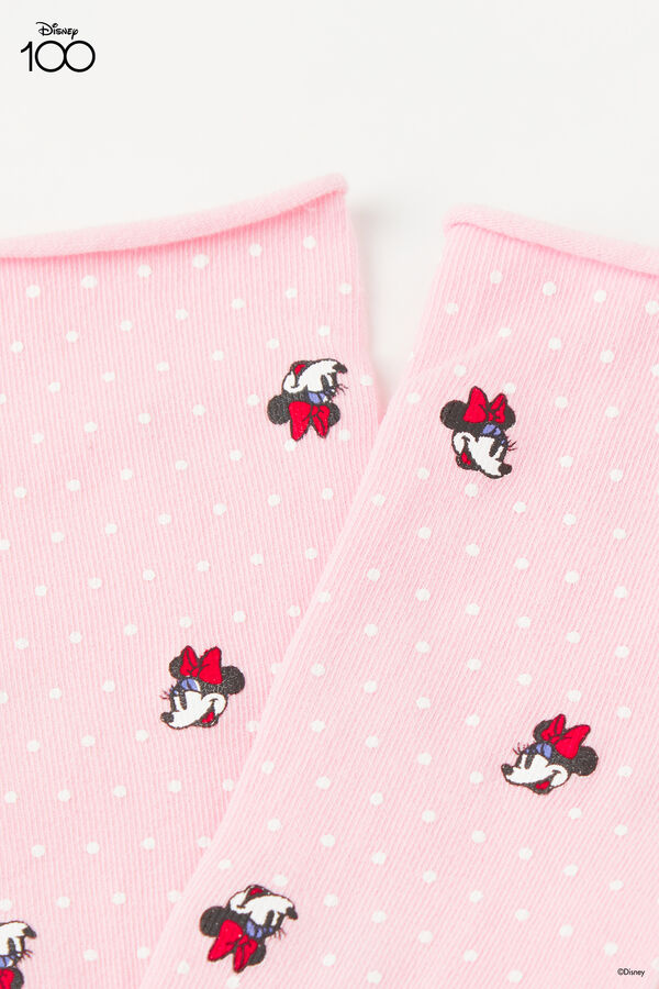 Disney 100 Print 3/4 Length Socks  