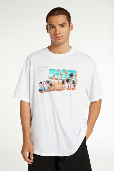 Oversize-T-Shirt aus Baumwolle