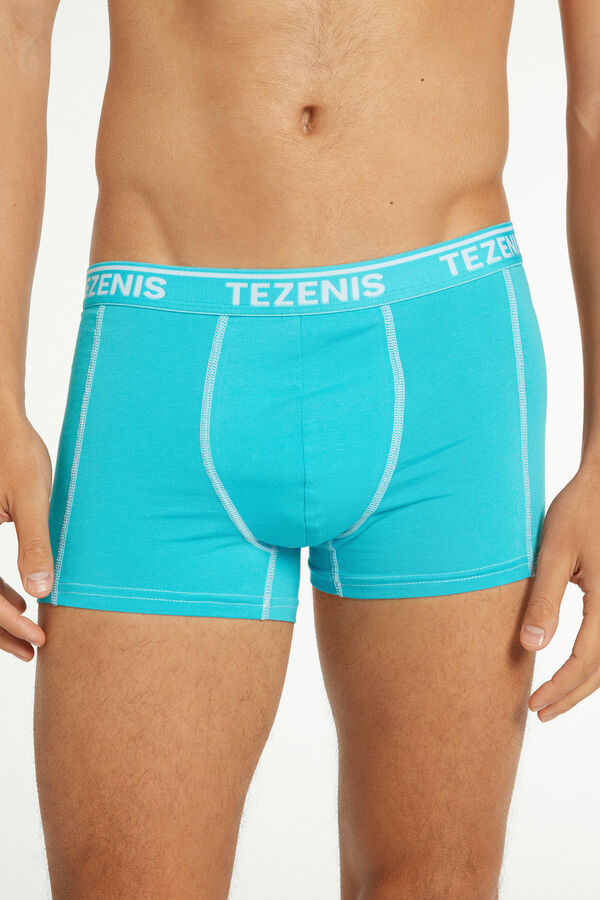 Cotton Logo Boxers with Contrasting Trim  