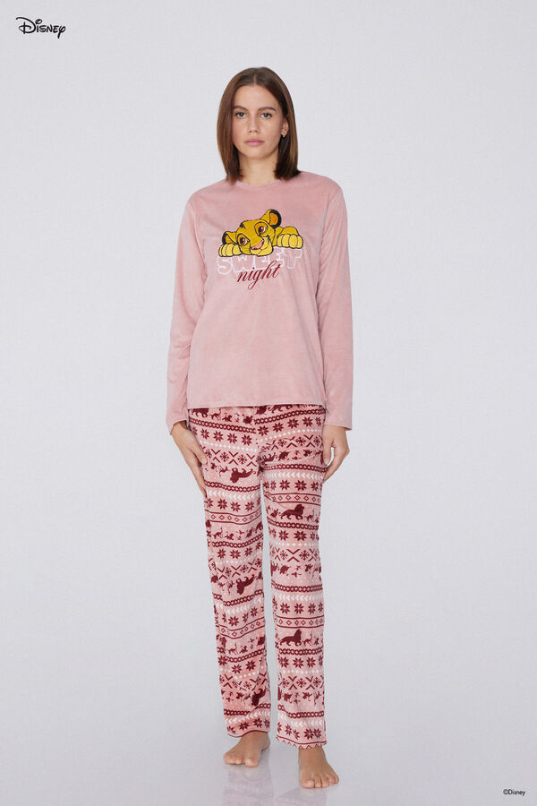 Pigiama Lungo Micropile Disney Lion King  