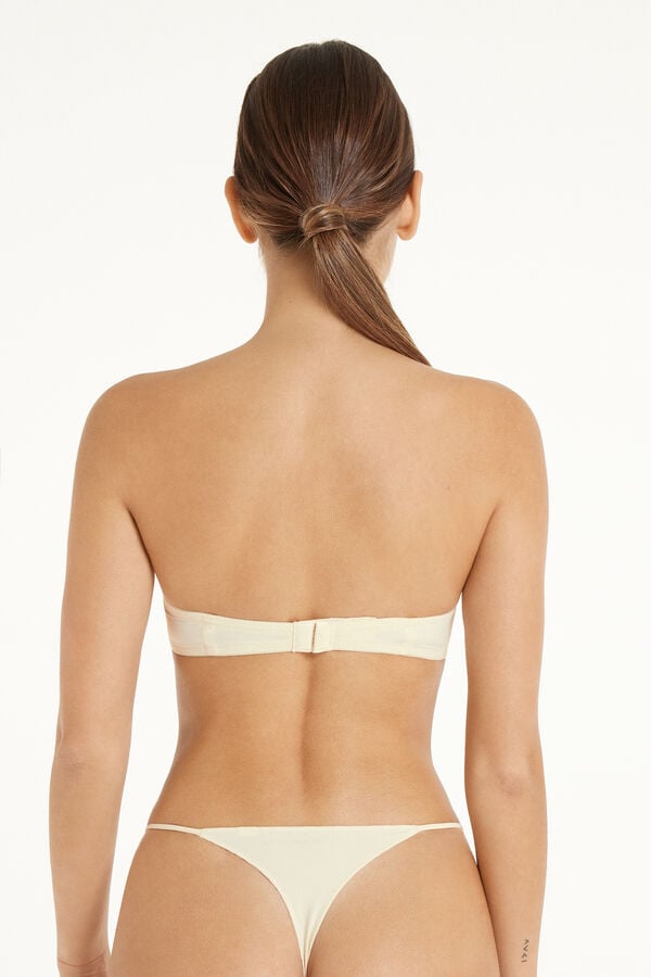 Soutien-gorge Bandeau Rembourré en Microfibre New York  