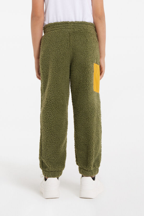 Fleece Trousers with Pocket  