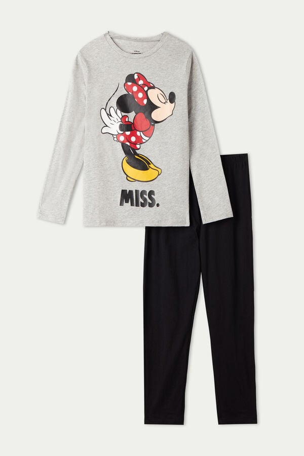 Dlouhé Dívčí Pyžamo Bavlna Disney Minnie  