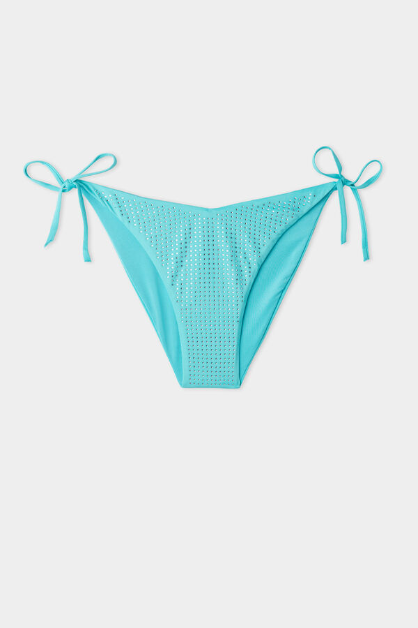 Chic Riviera Bikini Bottoms with Ties  