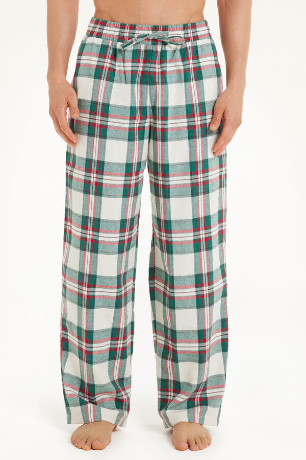 Long Flannel Pyjama Bottoms  