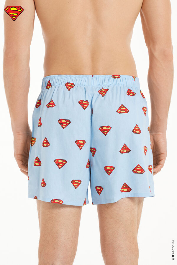 Boxershorts aus Baumwolltuch mit Superman-Print  