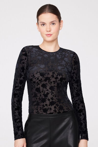 Body s Dlouh&yacute;m Ruk&aacute;vem Romantic Velvet