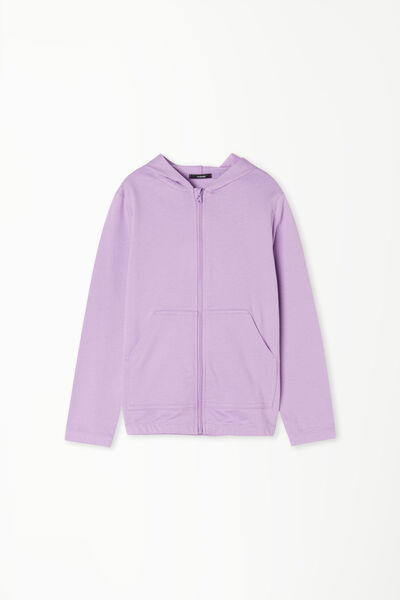 Children’s Unisex Cotton Hooded Sweatshirt with Zip