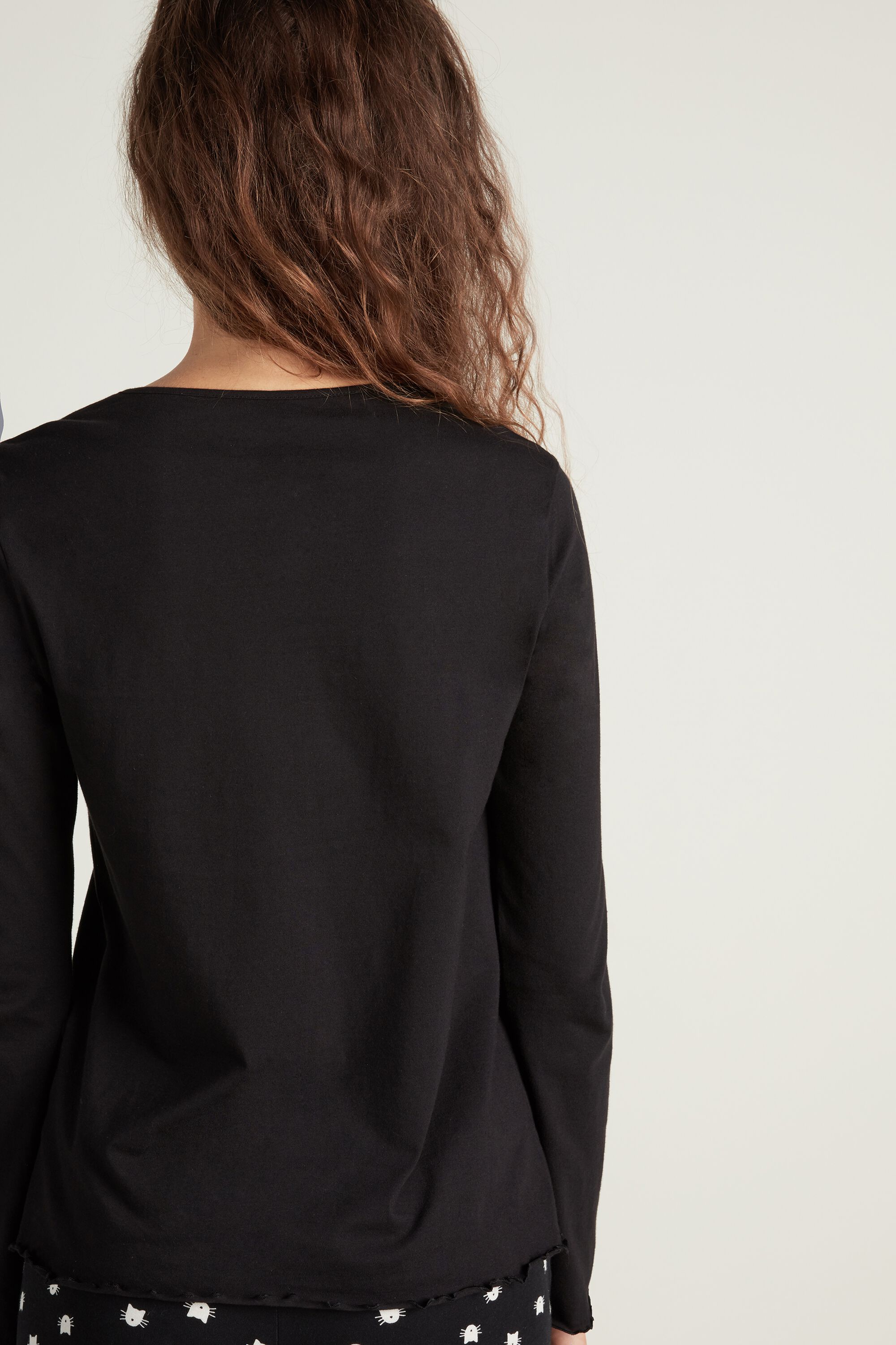Maglia A Manica Lunga Donna Emma & Giovanni - Con Stampa Beauty, Perfetta Per Uso Quotidiano E Serate