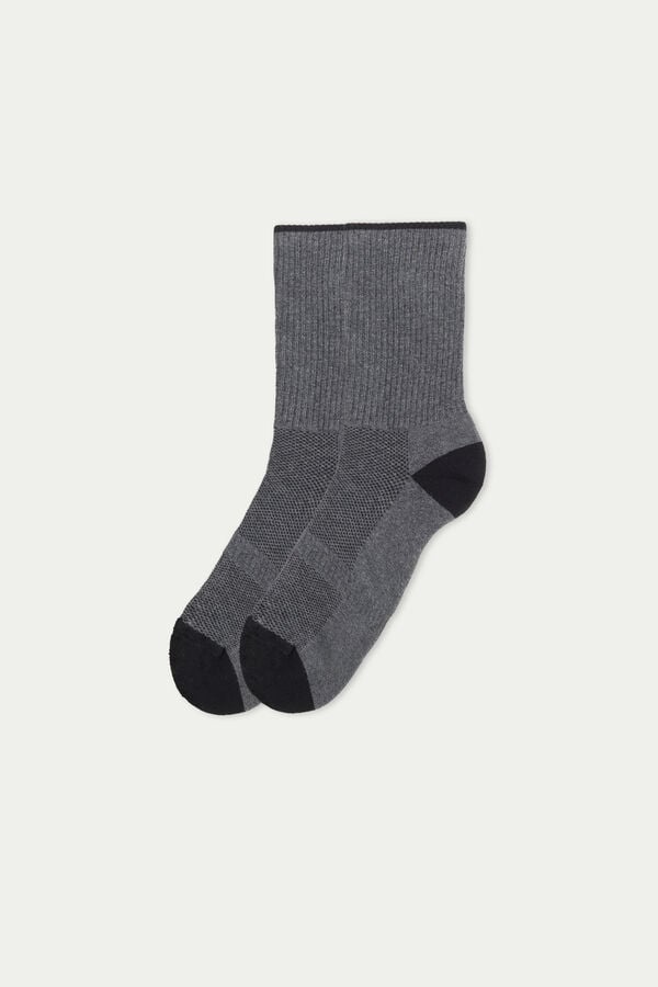 Bavlněné Vzorované Ponožky Sport  