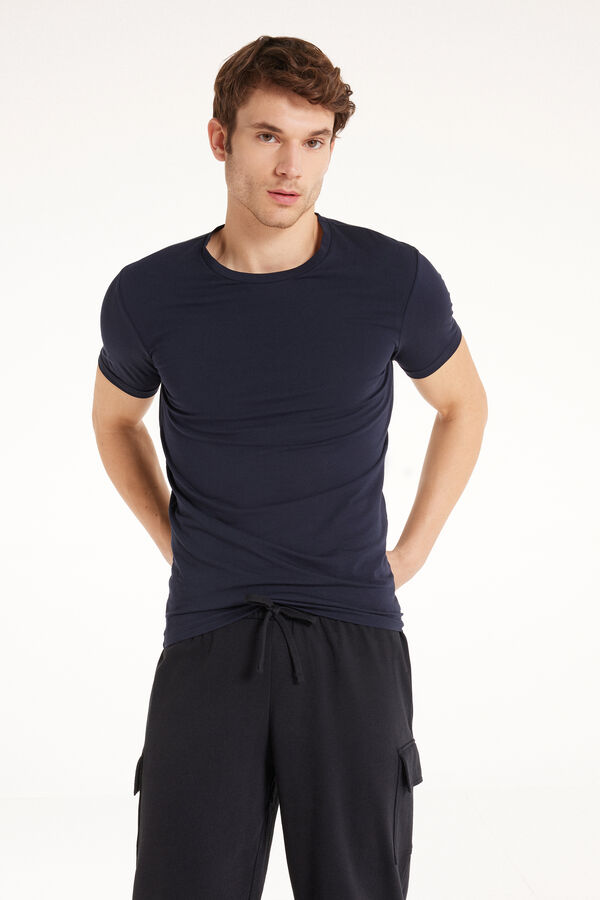 Stretch Cotton T-shirt  