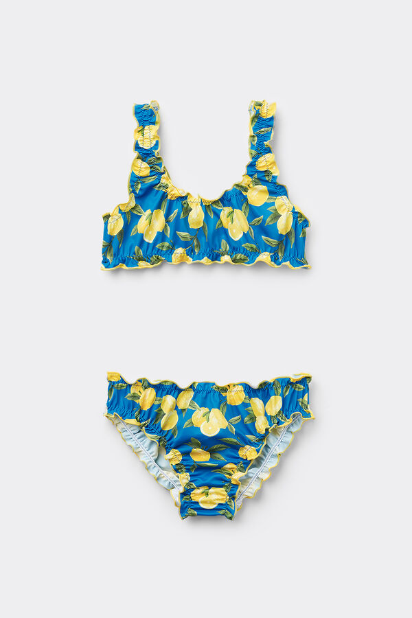 Bikini Brassiere con Slip Bimba Sorrento Lemon  