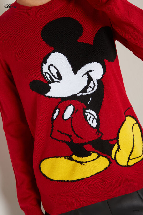 Long Sleeve Mickey Mouse Sweater  