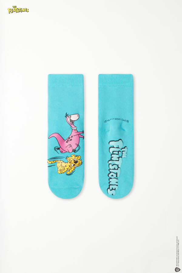 Women’s Flintstones Print Non-Slip Socks  