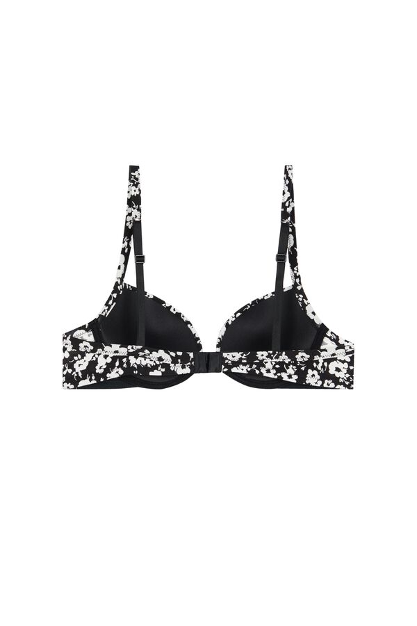 Moscow Printed Push-Up Bra 