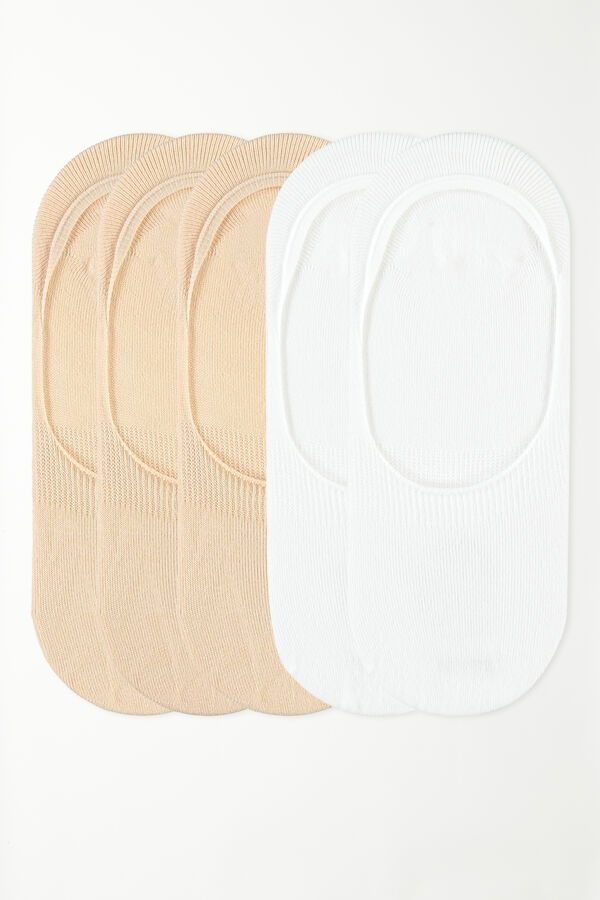 5 Pairs of Cotton Shoe Liners  