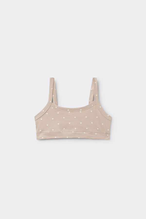 Top Sujetador Ni&ntilde;a Algod&oacute;n Estampado  
