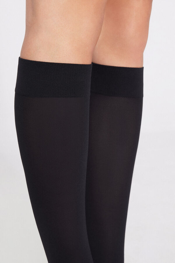 50 Denier Soft Microfibre Knee-Highs  