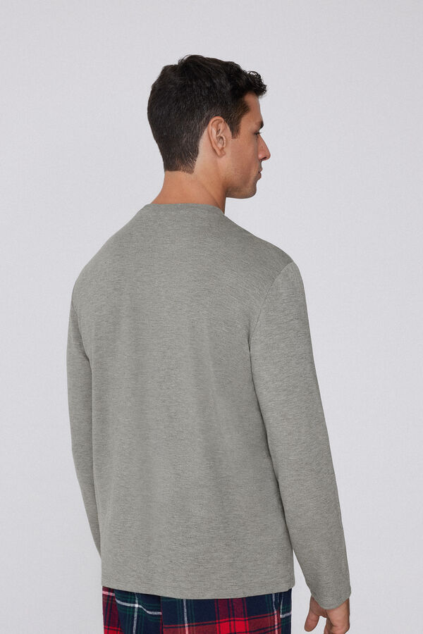 Haut Manches Longues Viscose Molletonné  