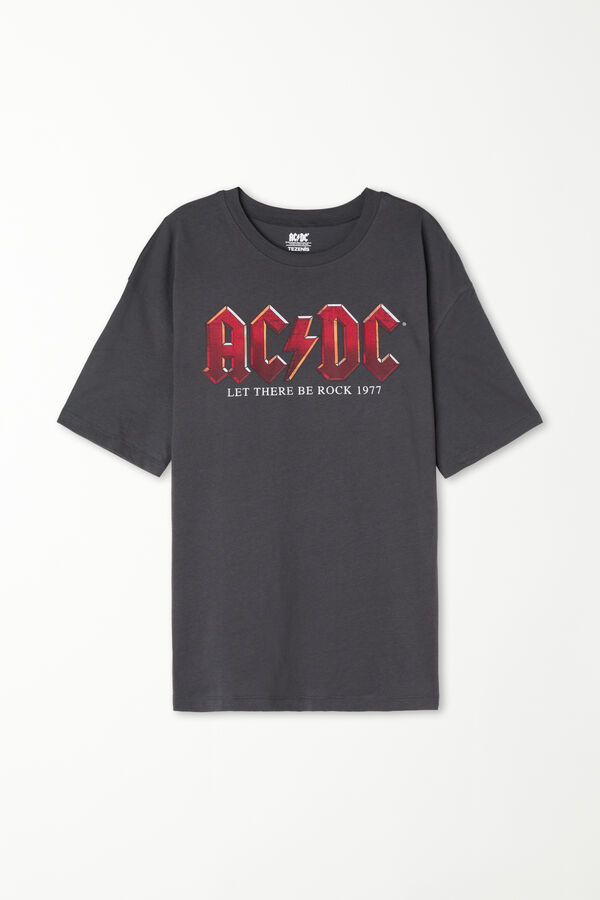 Tricou cu Imprimeu AC/DC Unisex  
