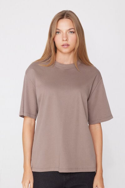 T-Shirt 100% Cotone Pesantezza Media Over