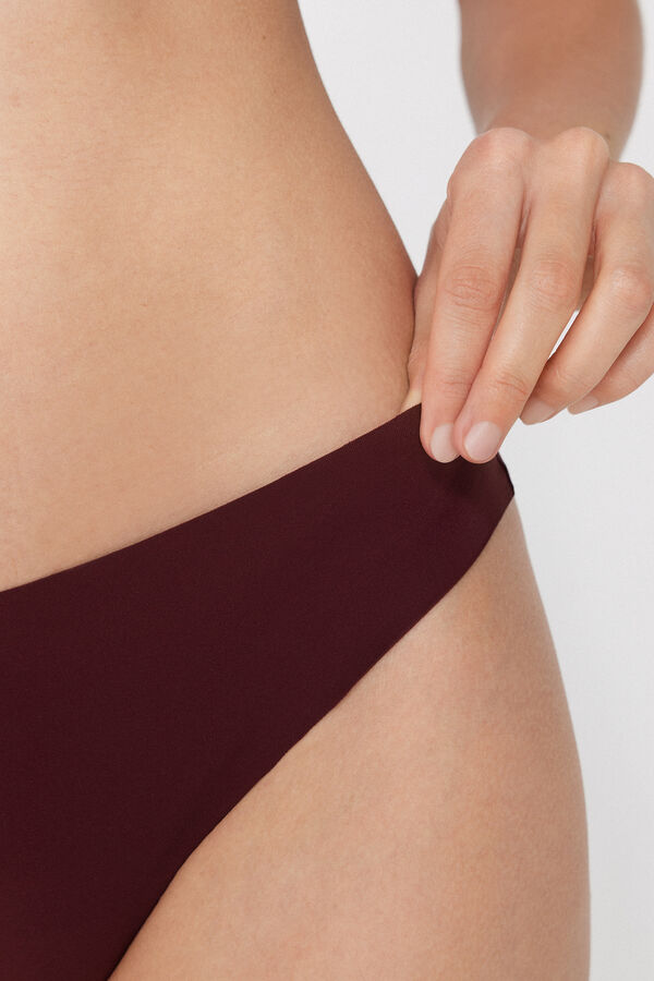 Nahtloser Brazilian Slip aus Mikrofaser  